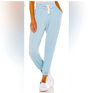 x revolve divine pants by onzie baby blue sz MD/LG NWT